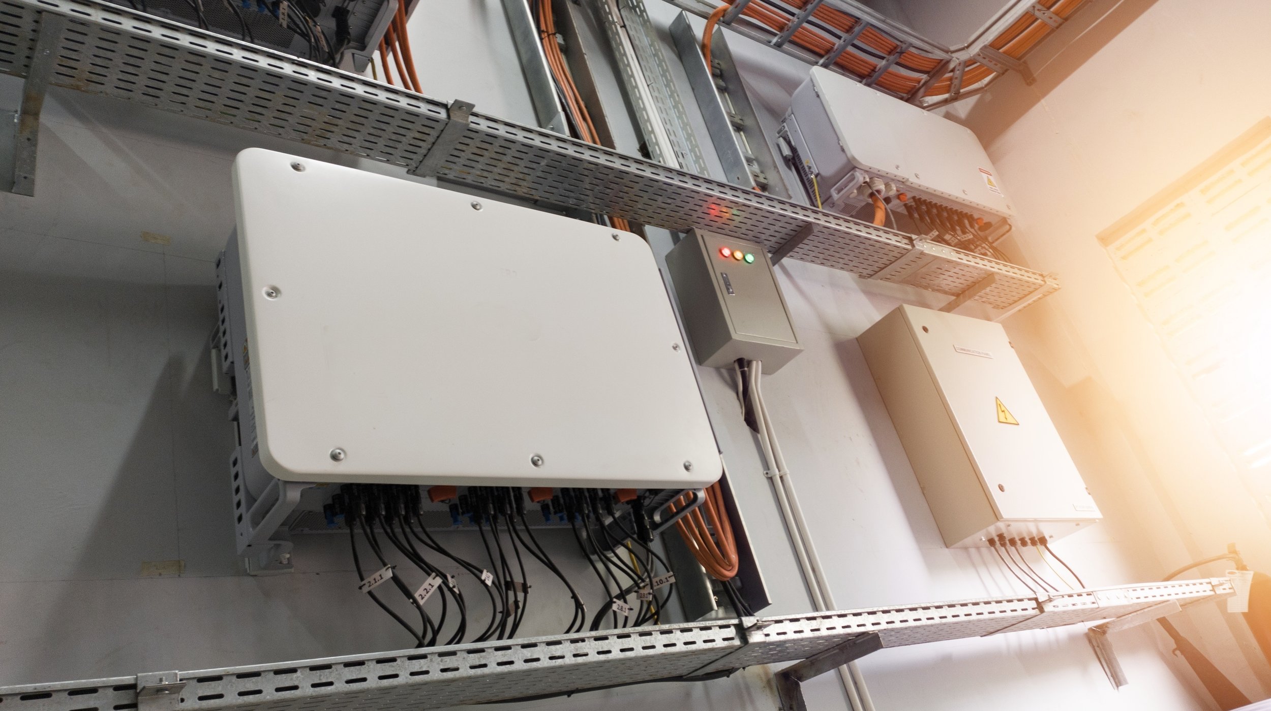 Home battery storage unit for storing solar energy